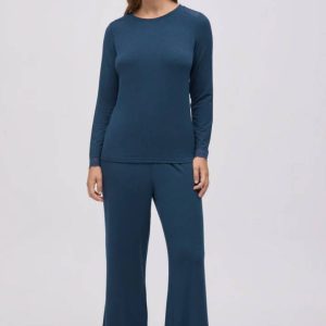 PIJAMA MUJER LARGO EXTRA SUAVE YSABEL MORA