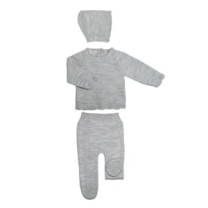 CONJUNTO POLAINA GRIS CORALO