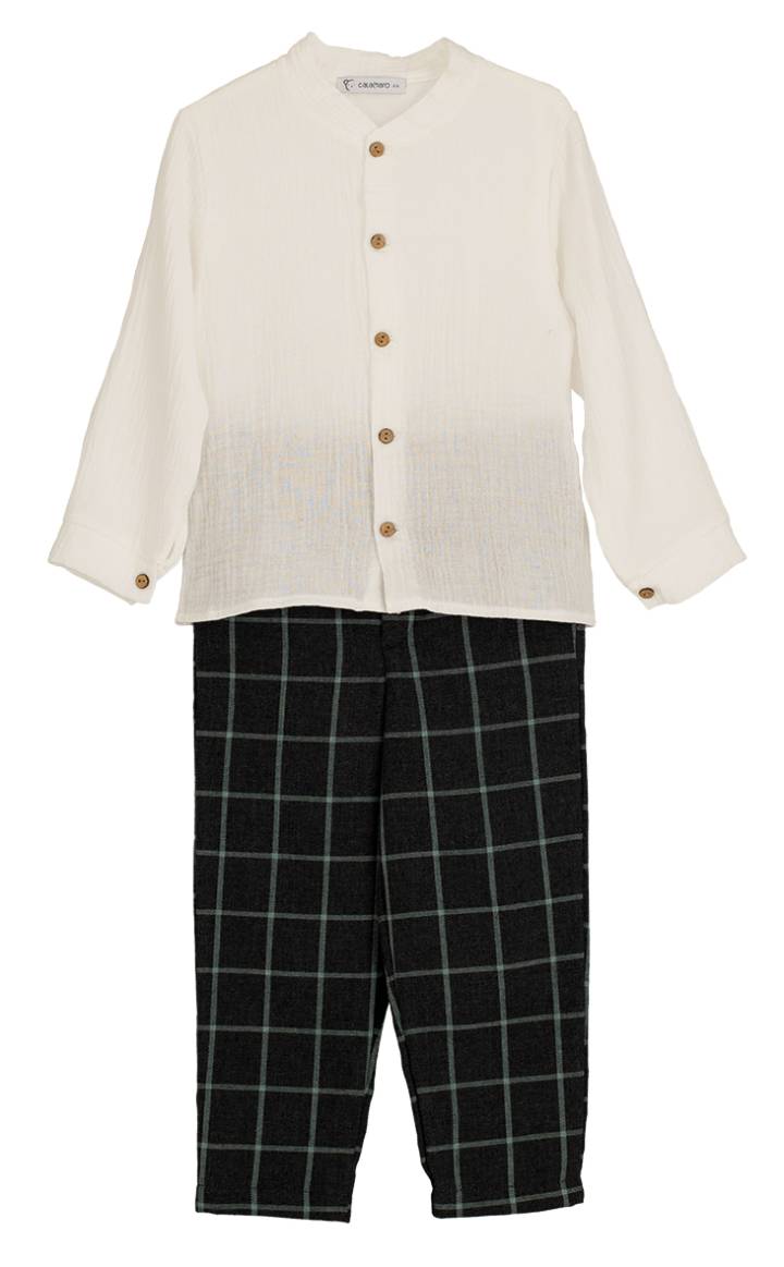 CONJUNTO TRES PIEZAS ZONDA CALAMARO BABY - Imagen 3