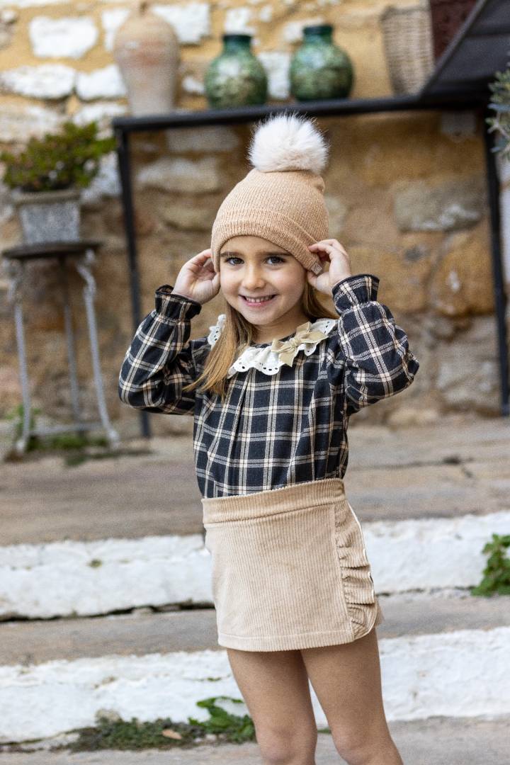 CONJUNTO FALDA TRAMONTANA CALAMARO BABY - Imagen 3