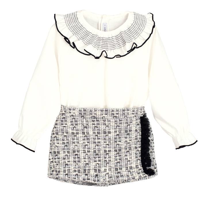 CONJUNTO FALDA EXCELLENTT ALISIO CALAMARO BABY