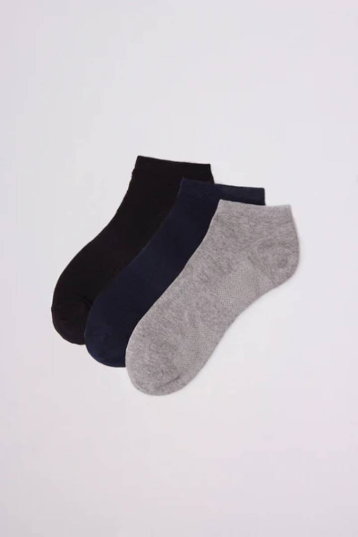 CALCETIN DEPORTIVOS INVISIBLES PACK 3 YSABEL MORA