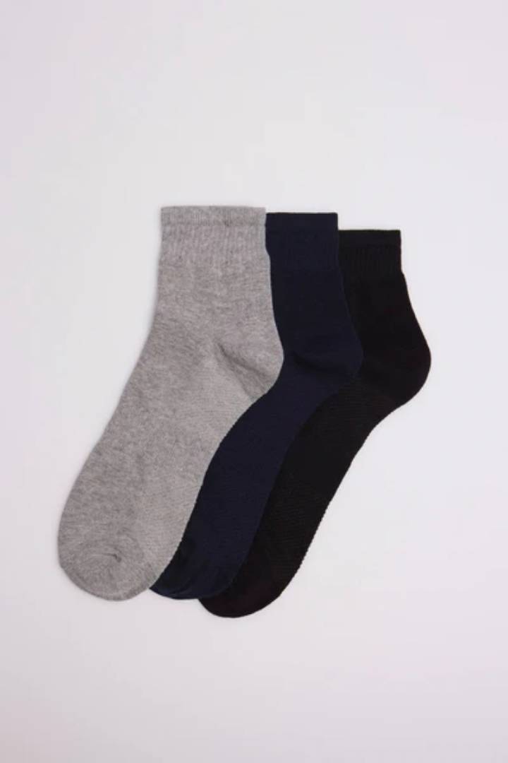 CALCETINES DEPORTIVO TOBILLERO PACK 3 YSABEL MORA