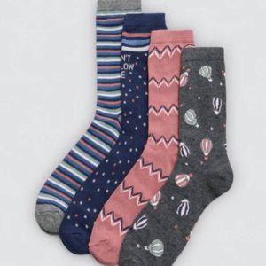 CALCETINES ESTAMPADO DON´T FOLLOW ME YSABEL MORA