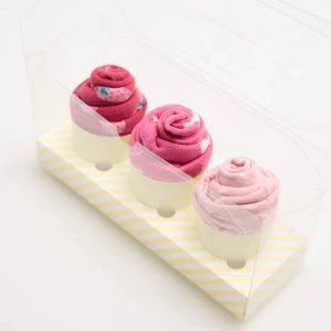 CALCETINES MUJER STRAWBERRY MUFFINS PACK REGALO YSABEL MORA