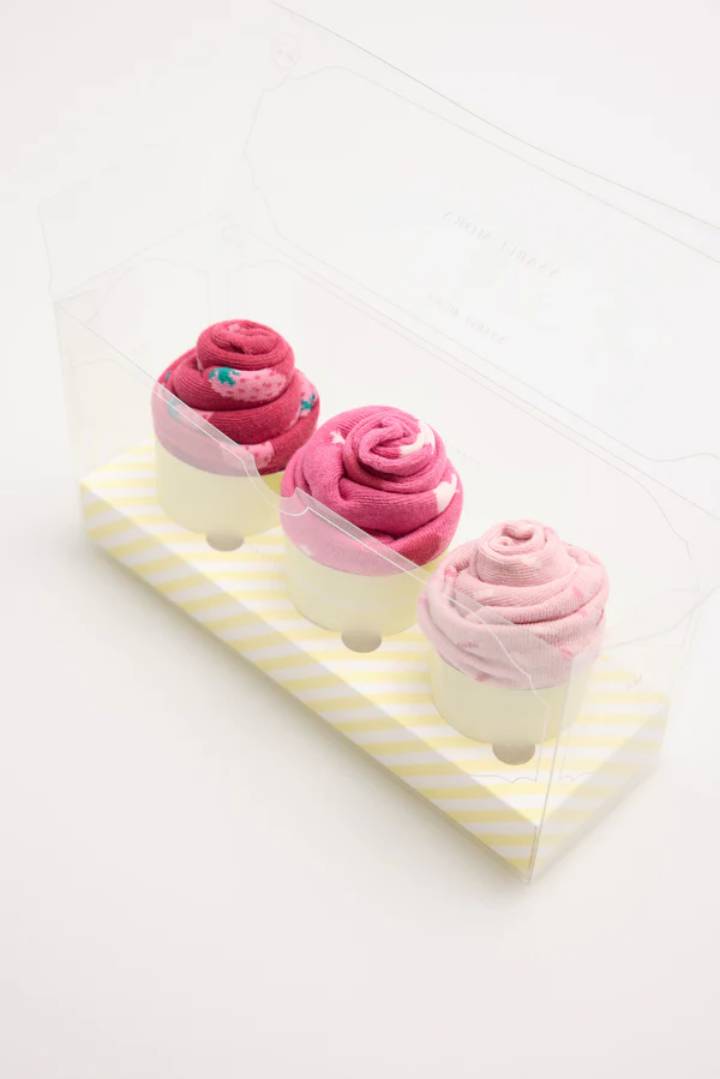 CALCETINES MUJER STRAWBERRY MUFFINS PACK REGALO YSABEL MORA