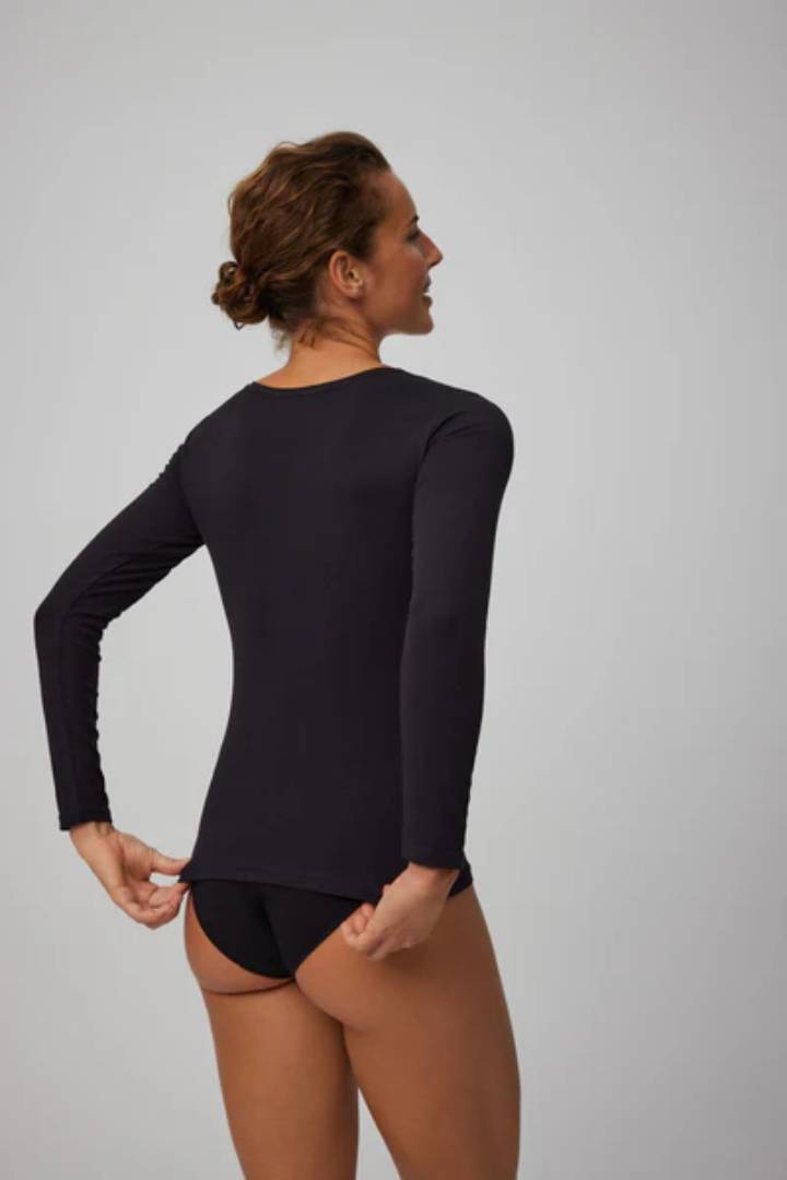 CAMISETA INTERIOR MANGA LARGA ALGODON YSABEL MORA - Imagen 8