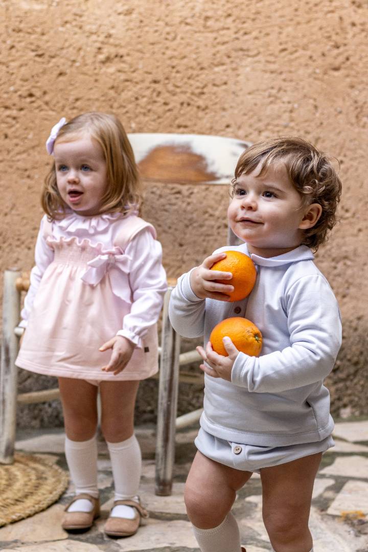 JESUSITO TRES PIEZAS LEBECHE CALAMARO BABY - Imagen 3