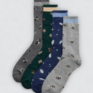 CALCETINES ALTO ESTAMPADO YSABEL MORA