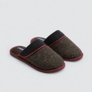 ZAPATILLAS DE CASA TEJIDO JASPEADO YSABEL MORA