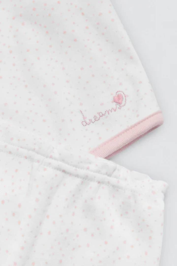 SET BEBE PRIMERA PUESTA ROSA YSABEL MORA - Imagen 6