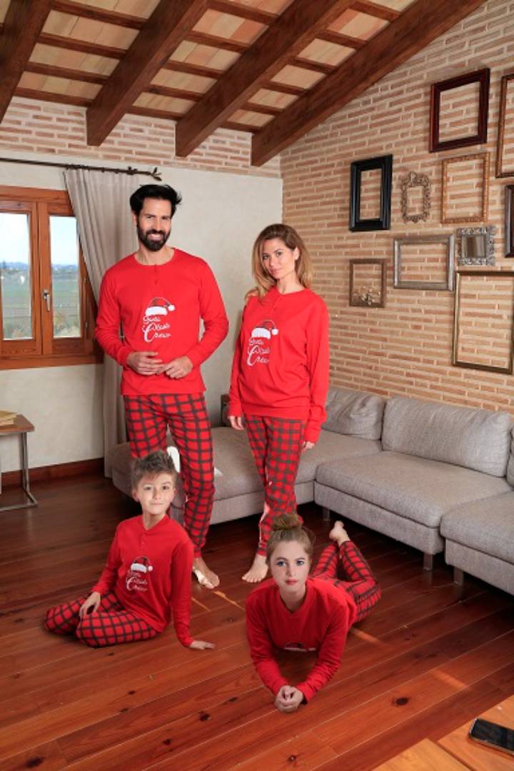 PIJAMA ALGODÓN NAVIDAD HOMBRE BLANCA HERNANDEZ