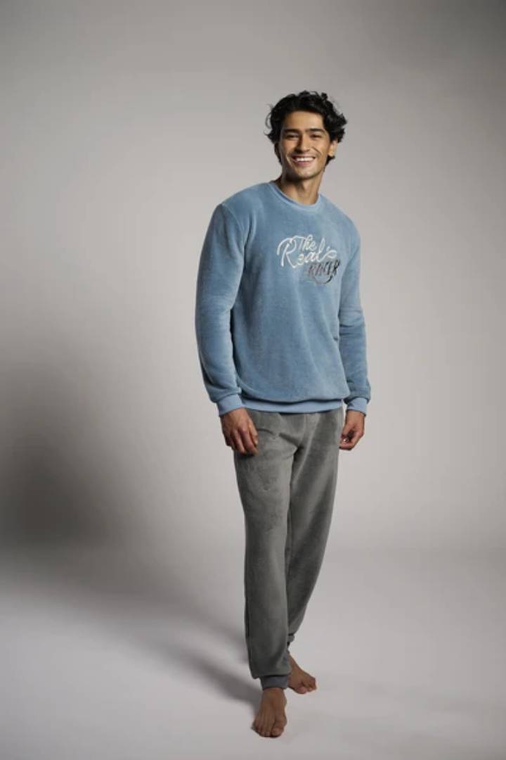 PIJAMA HOMBRE CORALINA THE REAL RACER MUYDEMI