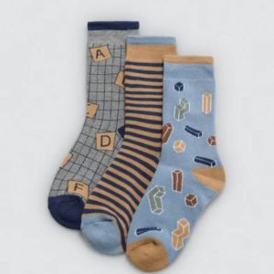 CALCETIN NIÑO TERMICO ESTAMPADO YSABEL MORA