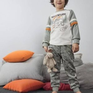 PIJAMA JUVENIL TERCIOPELO MONTAÑA EVEREST TOBOGAN