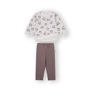 CHANDAL NIÑA INVIERNO FELPA CORAZONES YATSI