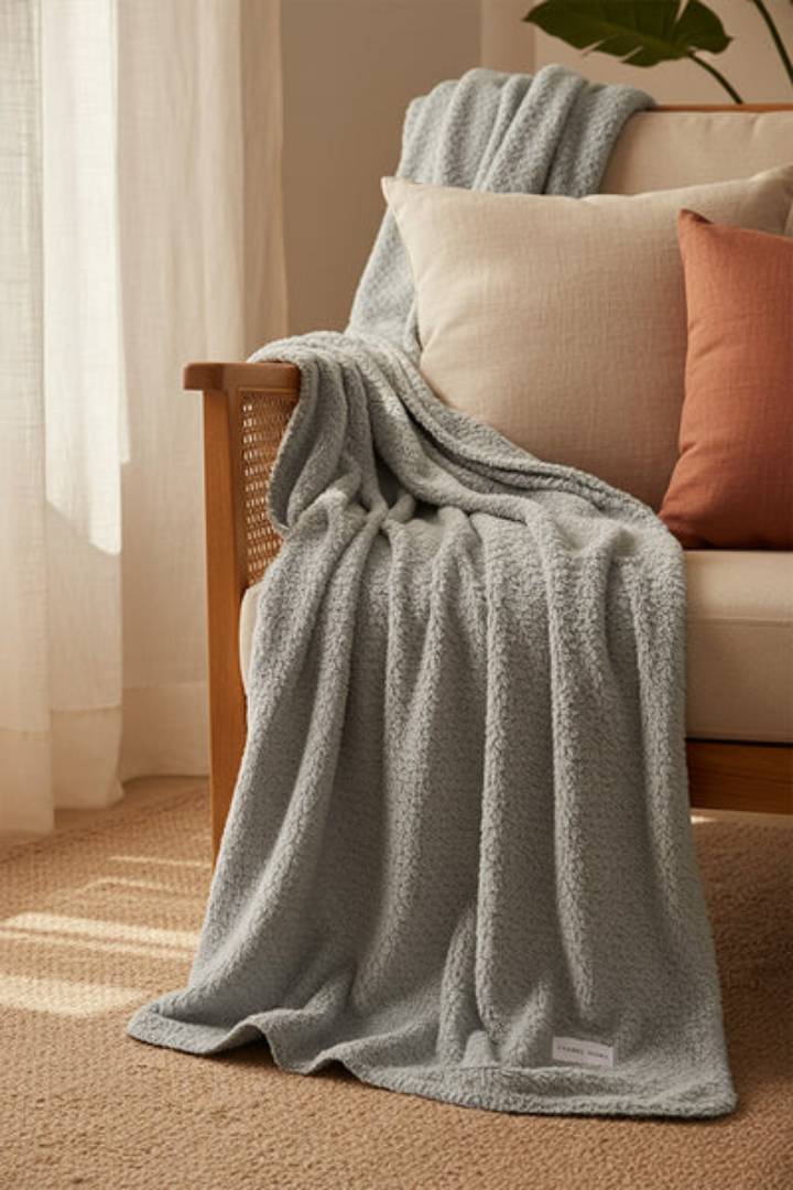 MANTA PELO SUAVE Y BORREGUITO YSABEL MORA