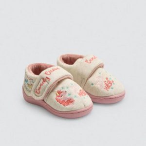 ZAPATILLAS BEBE VELCRO UNICORNIOS YSABEL MORA