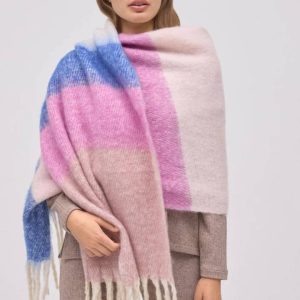 BUFANDA RAYAS ROSA YSABEL MORA