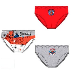 SLIP INFANTIL NIÑO PACK 3 SPIDERMAN