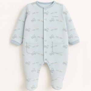 PELELE ALGODON BEBE TREN DON ALGODON