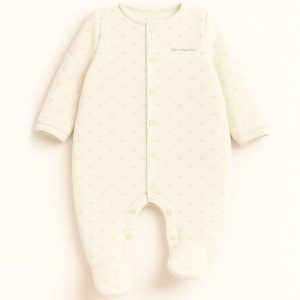 PELELE ALGODON BEBE CORAZONES DON ALGODON