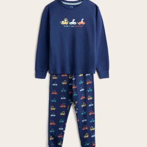 PIJAMA NIÑO ALGODON COCHES DON ALGODON