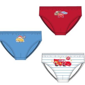 SLIP INFANTIL NIÑO PACK 3 CARS