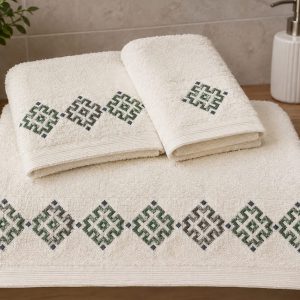 JUEGO TOALLAS KILIM TROVADOR