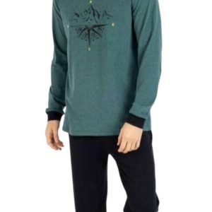 PIJAMA HOMBRE ALGODON MONTAÑA OLYMPUS