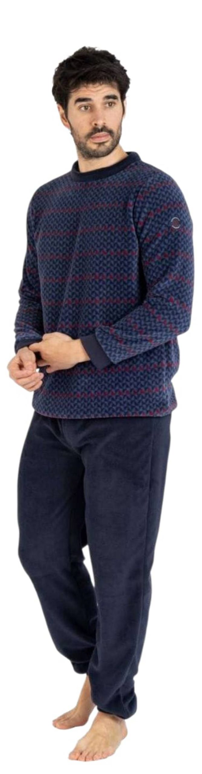 PIJAMA HOMBRE CORALINA ESTAMPADO OLYMPUS