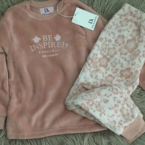 PIJAMA JUVENIL NIÑA CORALINA DON ALGODON