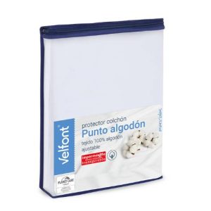PROTECTOR COLCHON PUNTO ALGODON VELFONT