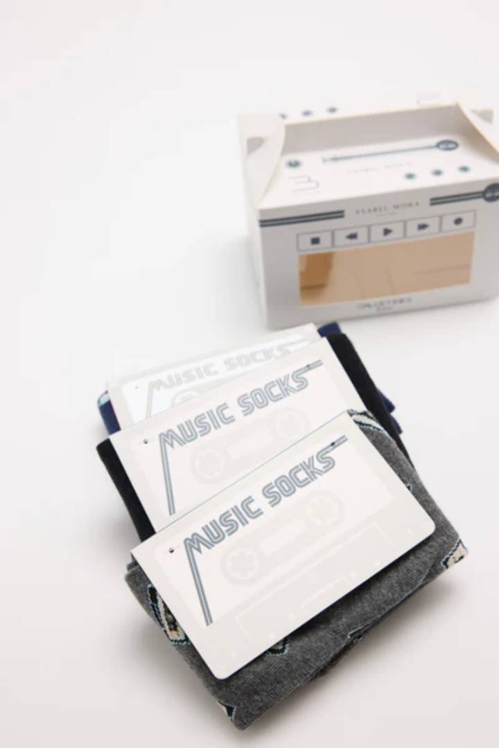 CALCETÍNES HOMBRE CAJA REGALO YSABEL MORA