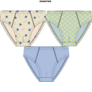 SLIP INFANTIL NIÑO PACK 3 WATERLEMON