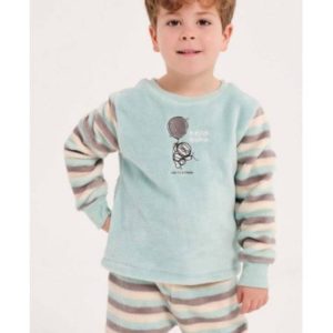 PIJAMA NIÑO CORALINA GLOBO DON ALGODON