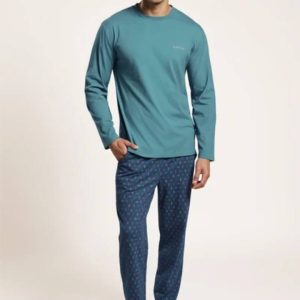 PIJAMA HOMBRE ALGODON ESTAMPADO CLIPS MUYDEMI